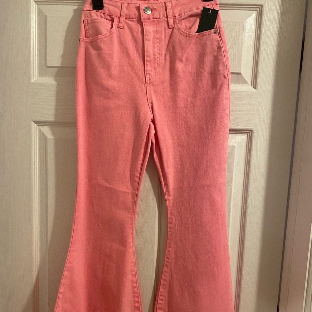 HOT PINK Extreme Flare Jeans (Wild Fable) SZ 2/26, New With Tags